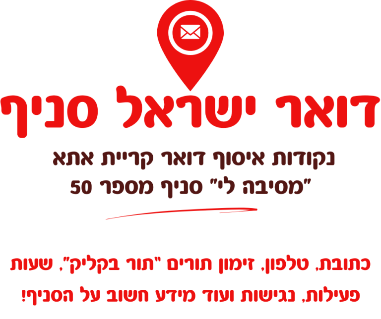 נקודות איסוף דואר קריית אתא 